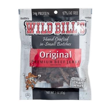 Wild Bills Original Beef Steak Strips 3oz Bag 
